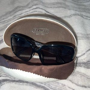 Coach sunglasses, with case